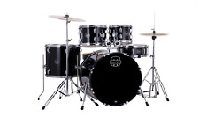 Batteria MAPEX Comet Rock 5 Pièces Dark Noir Avec Hardware Plats - CM5294FTCDK