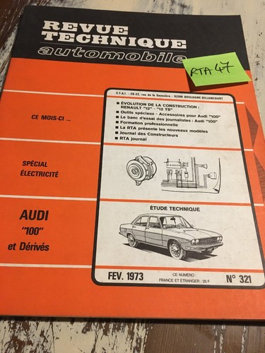 Revue technique automobile - revue,