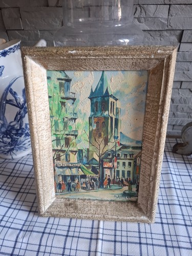 Tableau sur bois saint - bois,