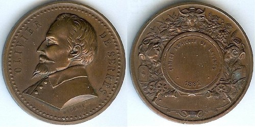 Médaille table laignes - de,
