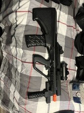 ASG Steyr Licensed AUG A3 XS Commando Airsoft AEG Rifle (Black)