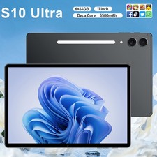 Tablet 11 pouces S10 Ultra Andoird 13 6G+64 Go portable 5500mAh 5G WIFI Tablette