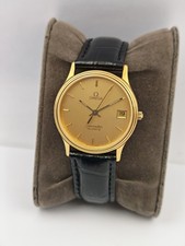 Omega Seamaster Gold  Dial Mens Watch Circa 1984 Stunning Condition 