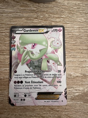 Carte pokémon gardevoir - carte, ex