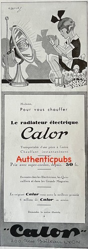 Publicite calor radiateur - publicite,