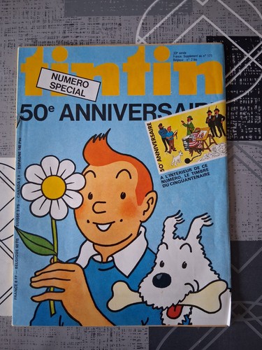 Journal tintin 50e - tintin,
