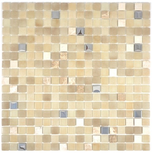 Mosaïque carreau translucide