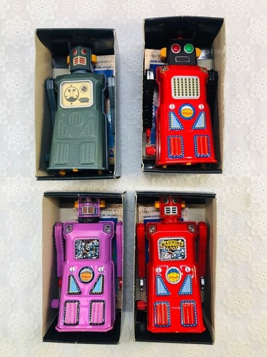 Lot robots métal - de, mini