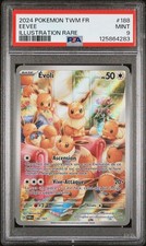 PSA 9 Evoli 188/167 Pokémon EV6 : Mascarde Crépusculaire - Français