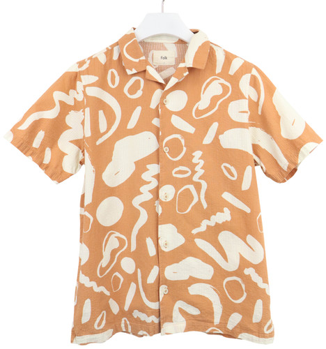 Folk chemise homme - chemise, marron