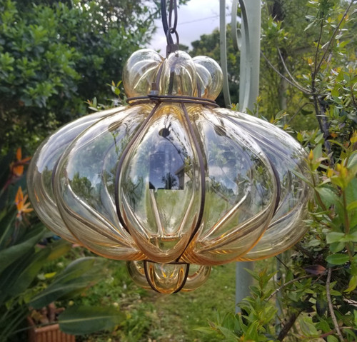 Vintage ancienne lanterne cage