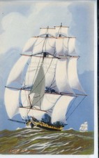 CP Marine - Sailboat "La Chasse" (Ier Empire) - Coll. Maritime and Colonial League