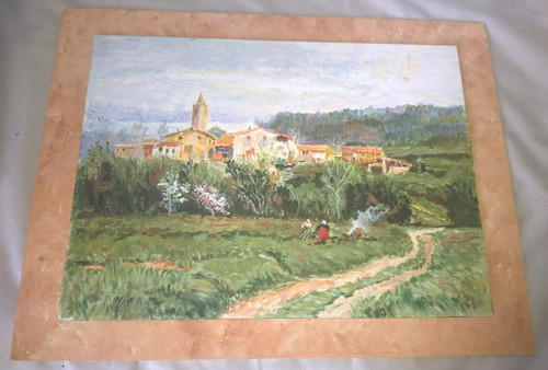 Ancienne belle peinture - ancienne,