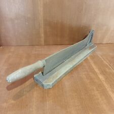 Coupe Baguette Français, Coupe Pain En Bois Et Métal Ancien, XIXEME, Lame 44,5cm