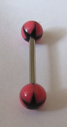 Piercing langue barbell 19 - piercing,