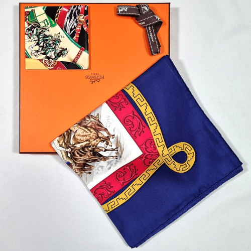 Rare vintage foulard soie - rare, en