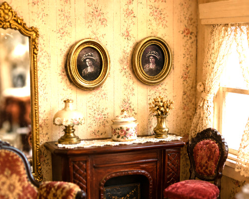 Maison poupée ancienne - maison,