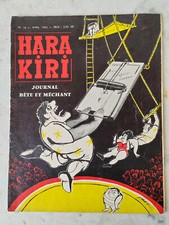 HARA KIRI revue MENSUEL N°16 1962 TBE COMPLET fred cavanna wolinski choron