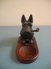 ancien porte pipe bois