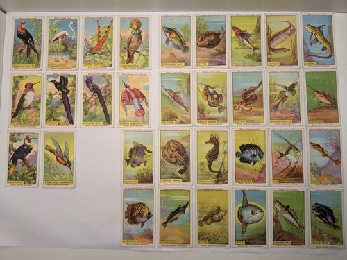 Lot anciens chromos - de,