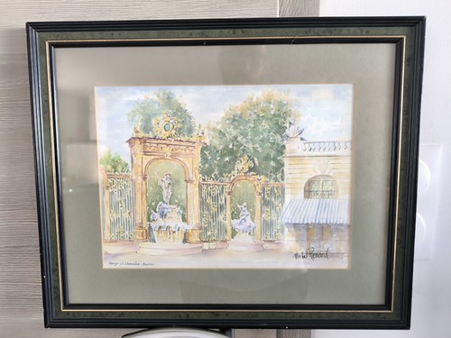 Aquarelle michel renard - michel,