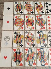 Jeu de cartes ancien XIXe