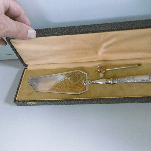 Pelle tarte metal argente - pelle,