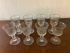 8 Antique Baccarat Crystal Port Glasses (Price Per Piece)