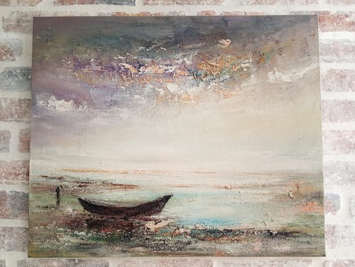 Tableau huile sur - tableau,,
