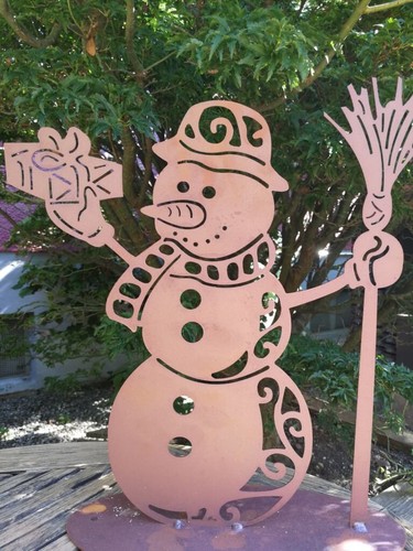 Bonhomme neige rouille - en,
