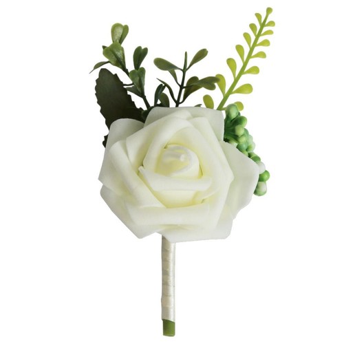 Corsage mariée rose - mariée, en