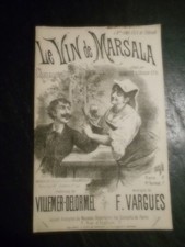 ANCIENNE PARTITION DE MUSIQUE