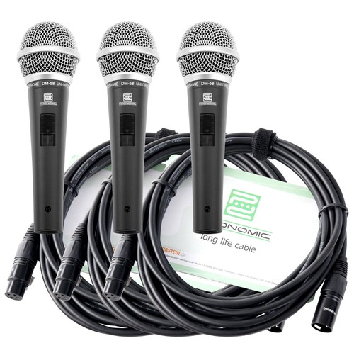 Microphone micro dynamique - 3x,