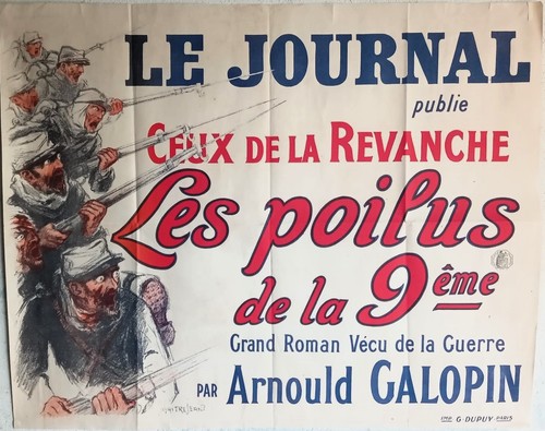 Affiche ancienne journal - affiche, le
