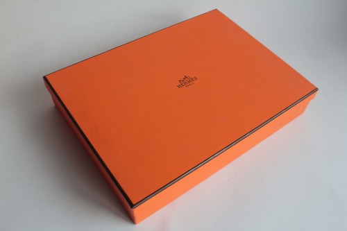 Hermes boite carton orange - hermes,