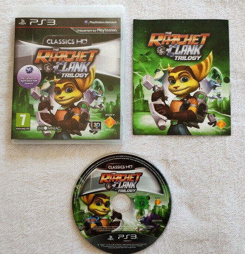 The ratchet clank trilogy - ratchet,
