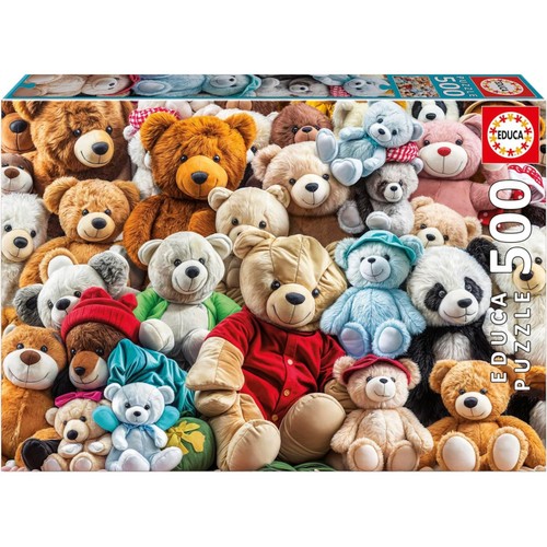 Puzzle 500 pièces ours en - pièces,
