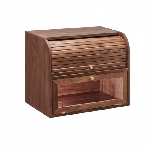 Armoire bureau noyer - armoire,