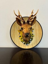 ASSIETTE MURALE "CERF" -