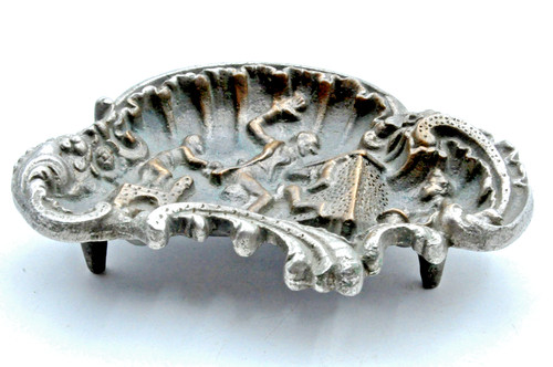 Ancien cendrier bronze ou - ancien,