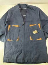 Vintage Karl Kani V Neck Jean Jacket Two Tone Patch Pocket. Read