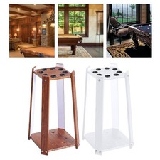 Porte-queue de billard en bois Porte-queue de billard Organisateur vertical de