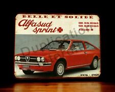 Plaque métal Alfa Romeo