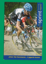CYCLISME carte cycliste JOHAN