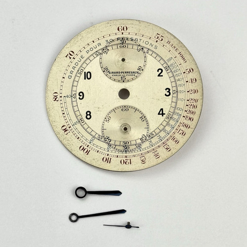 Cadran chronographe girard - chronographe,