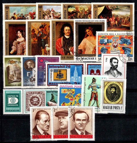 Hongrie 1976 oblitéré - 1976-77,