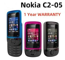 Nokia C2-05 Sider Classic Mobile Phone 2G GSM 900/1800 Unlocked 1 Year WARRANTY
