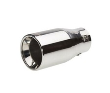 Embout de pot d’échappement universel inox rond Simoni Racing TRX/25