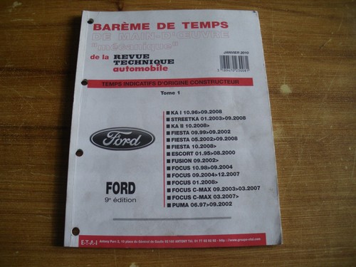 Revue technique bareme - revue,