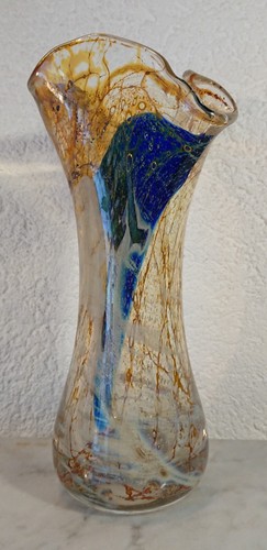 Vase verre lourd - en,